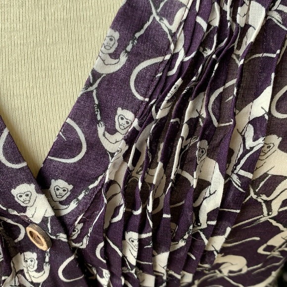 Maeve By Anthro Monkey Blouse - Picture 7 of 9